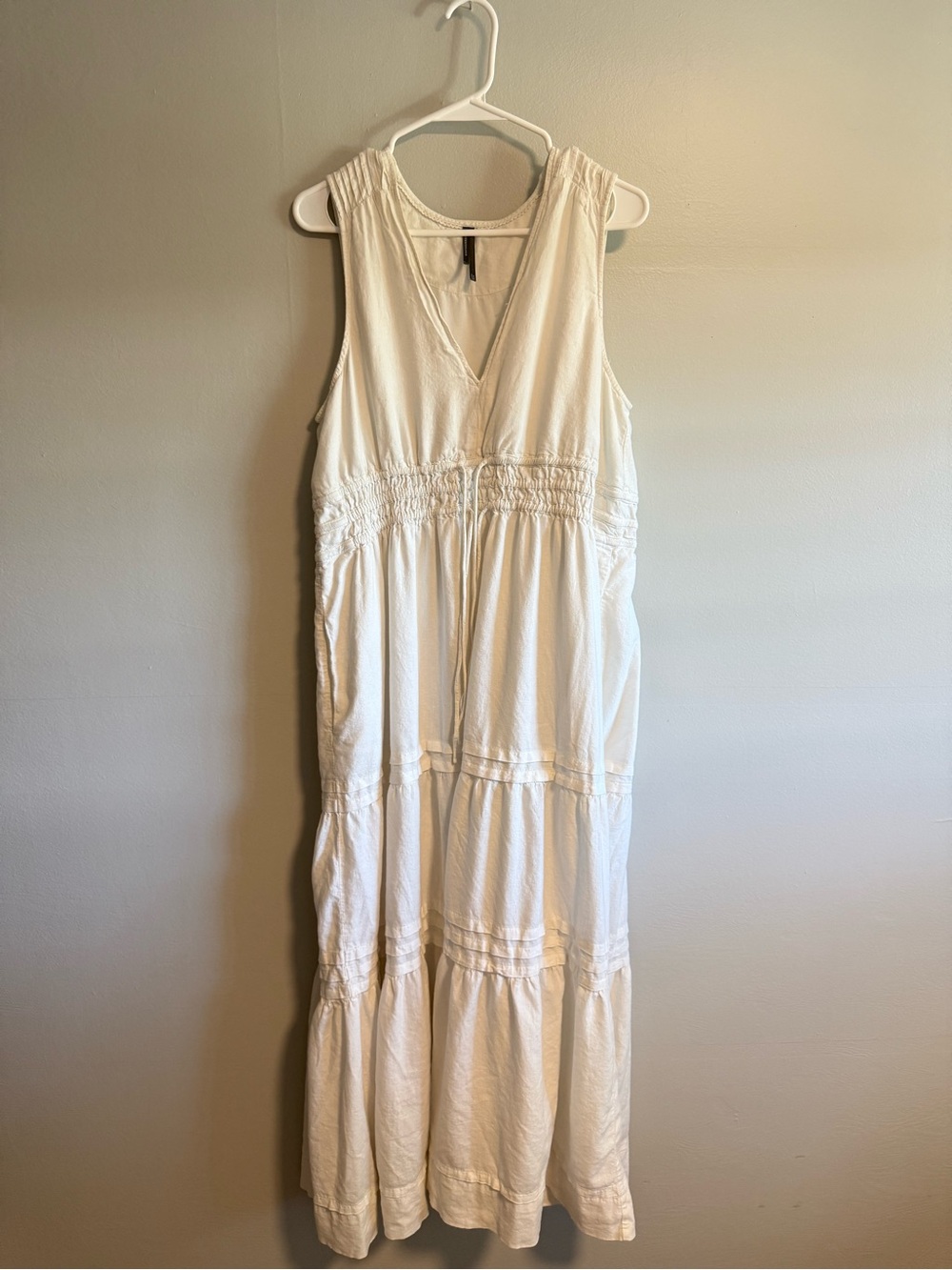 Anthropologie Somerset Linen Sleeveless Maxi Dress - Picture 4 of 13